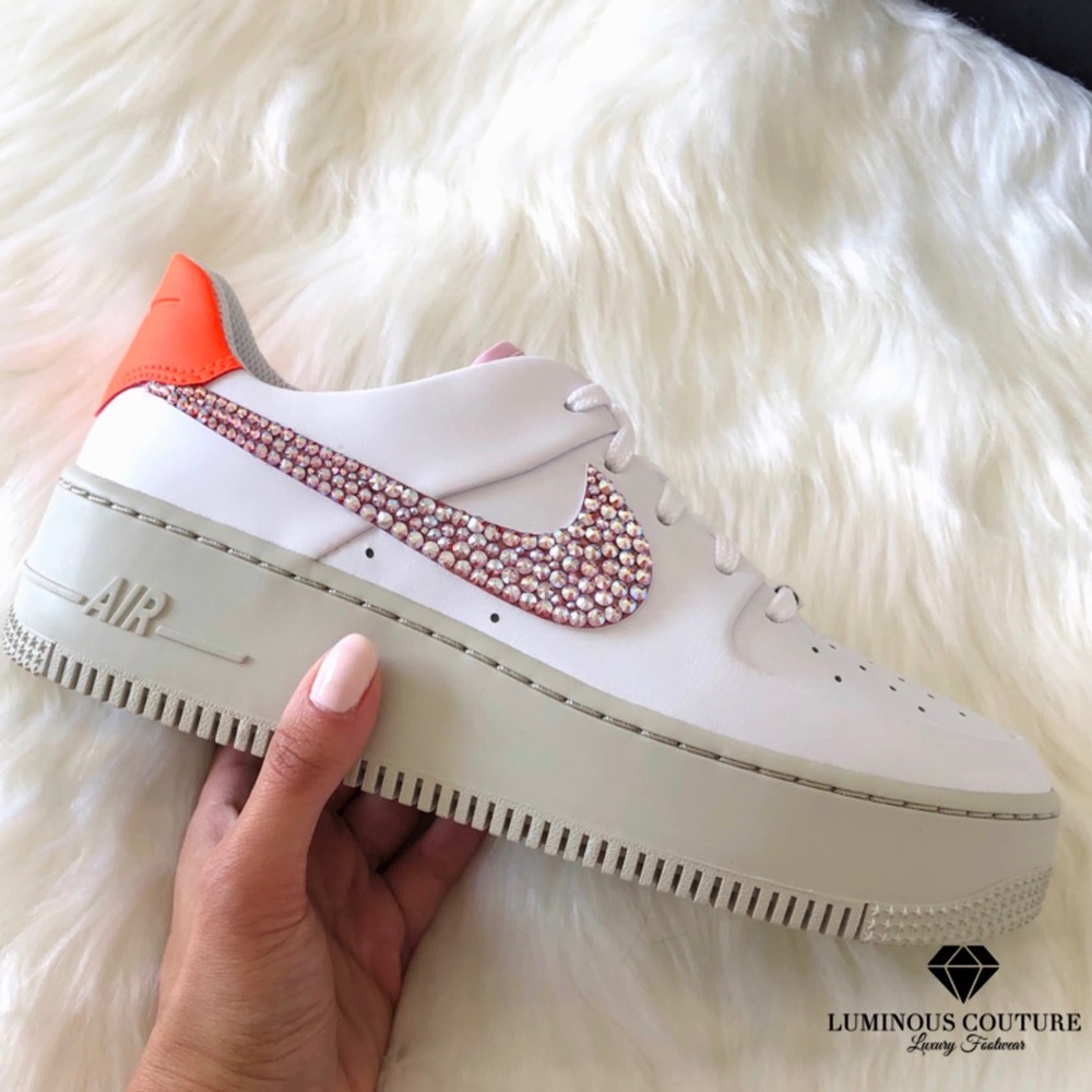 Swarovski Nike Air Force 1 Sage